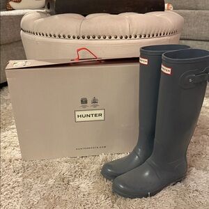 Hunter tall rain boots